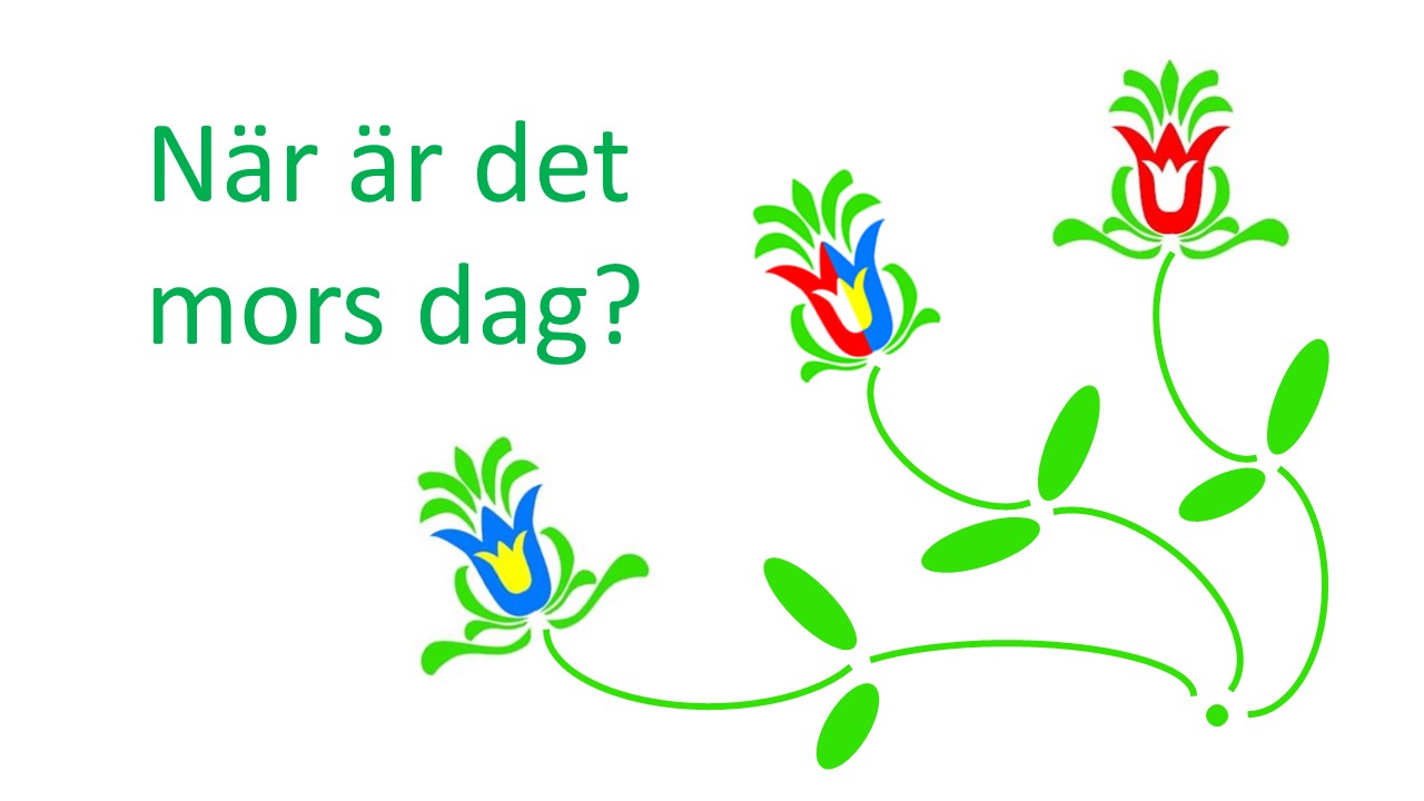 Nar Ar Mors Dag I Sverige